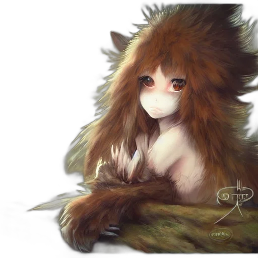 creature, animal, hair, mask transparent PNG cut-out