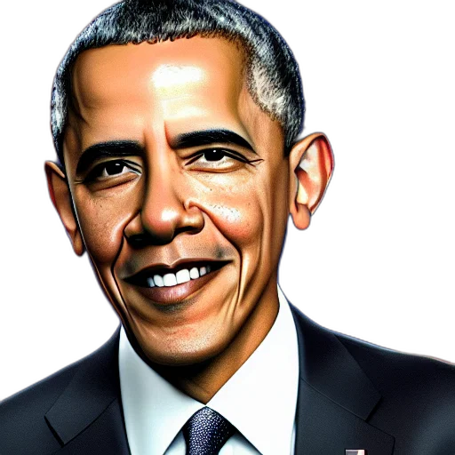 face, staff, photorealistic, 3d render, cartoon, comic book art, barack, obama transparent PNG cut-out