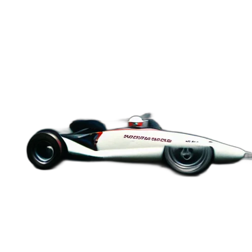 car, 3d render, photorealistic, concept art, onboard, driver, cam, retro transparent PNG cut-out