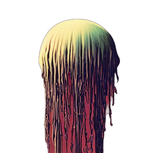 hair, hat, mask, creature, concept art, pixel art, watercolor, cyberpunk transparent PNG cut-out