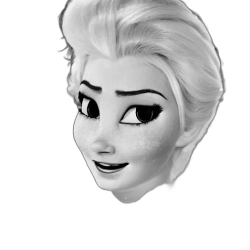 face, mask, crown, hair transparent PNG cut-out