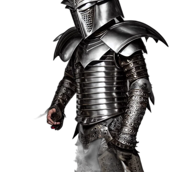 sword, robot, mask, weapon transparent PNG cut-out
