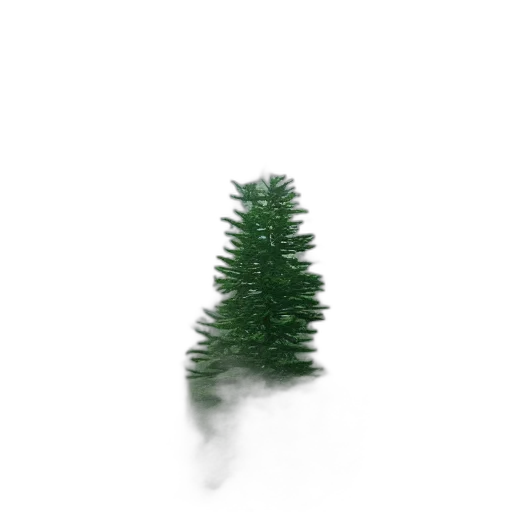 tree, hair, hat, creature, 3d render, photorealistic, concept art, pixel art transparent PNG cut-out