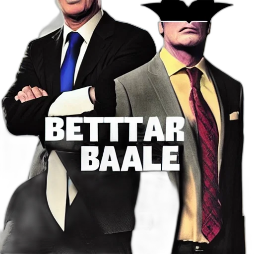 concept art, better, call, saul, two, face, batman transparent PNG cut-out