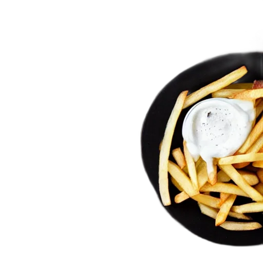 food, crown, robot, 3d render, photorealistic, monochrome, most, delicious transparent PNG cut-out