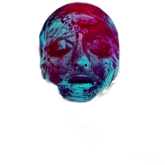 mask, face, creature, umbrella transparent PNG cut-out