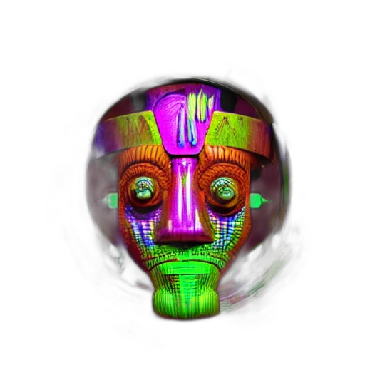 mask, robot, face, jewelry transparent PNG cut-out