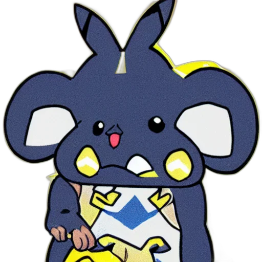staff, animal, creature, concept art, anime, cartoon, pixel art, cross transparent PNG cut-out
