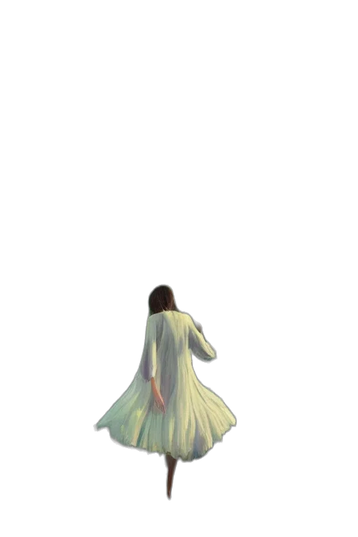 dress, jacket, hair, creature, pixel art, concept art, watercolor, oil painting transparent PNG cut-out