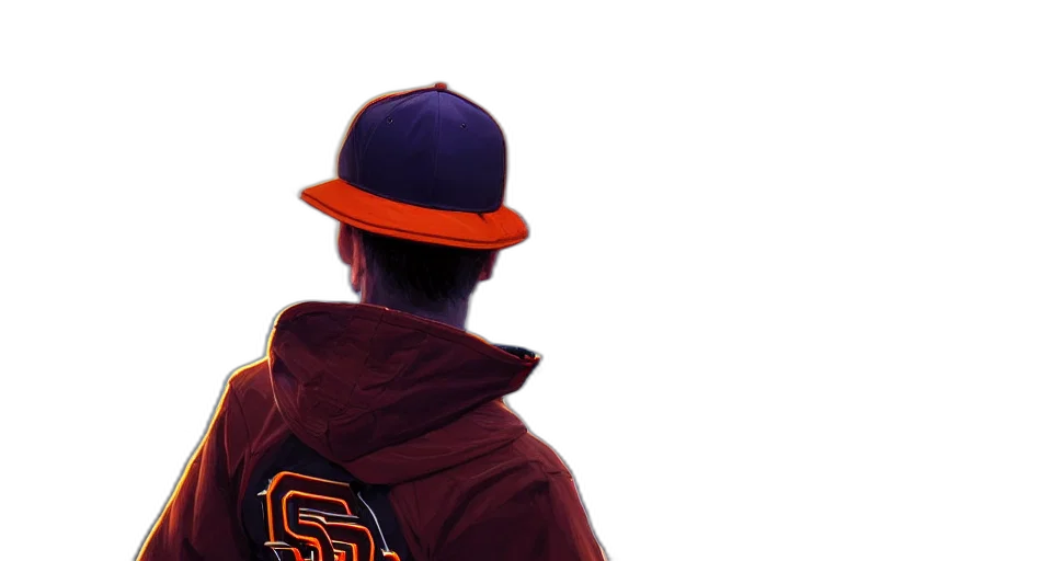 jacket, hat, staff, crown transparent PNG cut-out