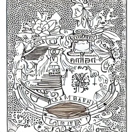 crown, staff, pencil sketch, forest transparent PNG cut-out