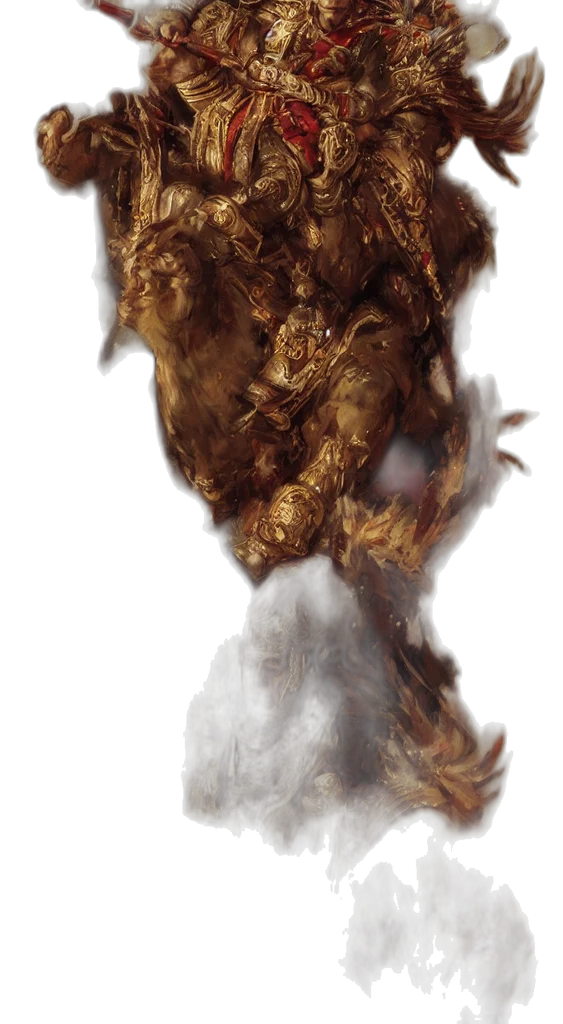 creature, dragon, mask, hair transparent PNG cut-out