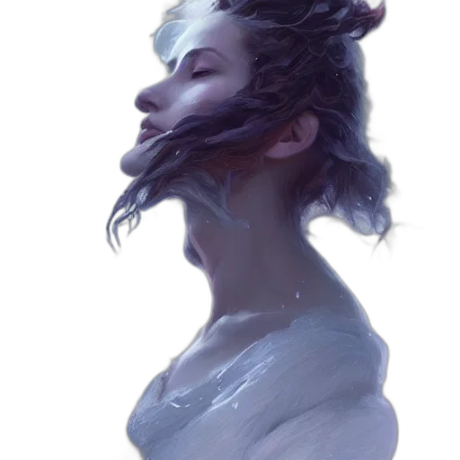 face, mask, hair, dress transparent PNG cut-out
