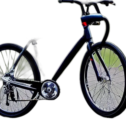 3d render, photorealistic, concept art, worst, bicycle, ever, made transparent PNG cut-out