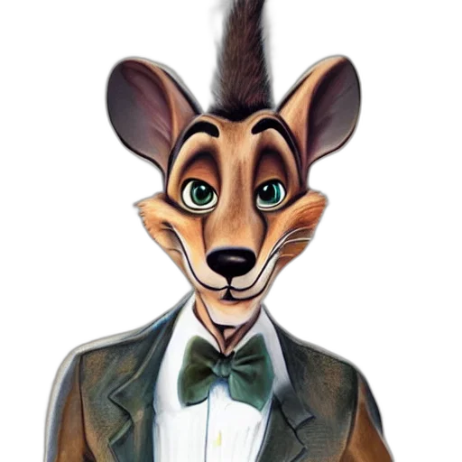 staff, animal, jacket, concept art transparent PNG cut-out