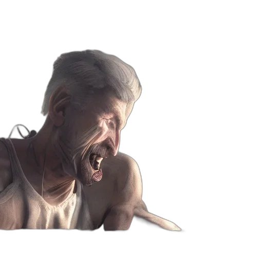 creature, face, animal, mask, concept art, 3d render, photorealistic, cyberpunk transparent PNG cut-out