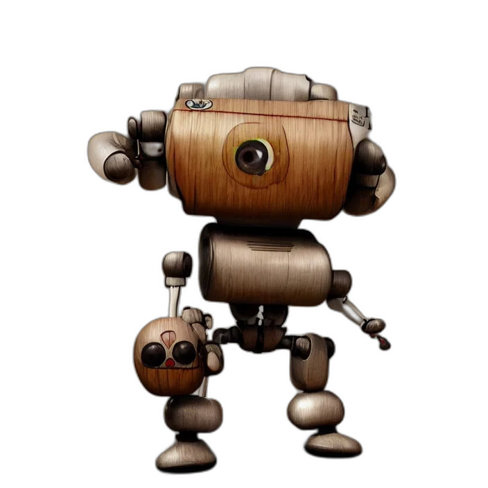 robot, staff, creature, weapon transparent PNG cut-out