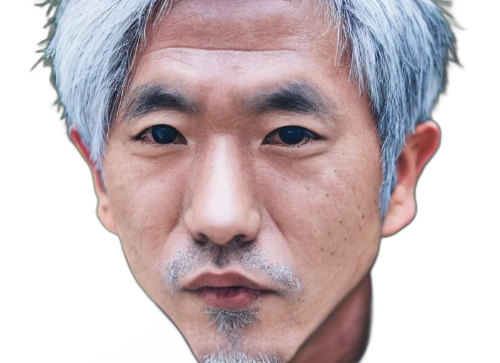 face, hair, staff, mask transparent PNG cut-out