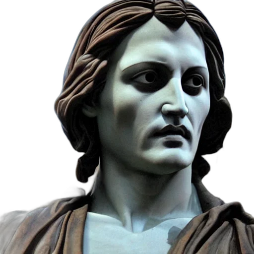 face, photorealistic, 3d render, vaporwave transparent PNG cut-out