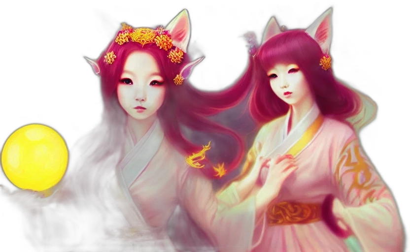 fantasy art, photorealistic, concept art, 3d render transparent PNG cut-out
