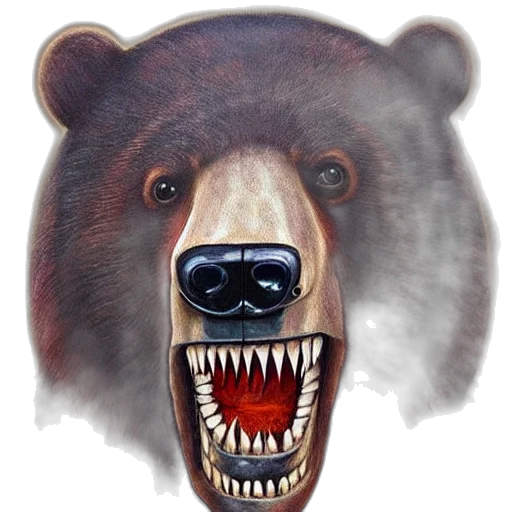 animal, face, photorealistic, concept art transparent PNG cut-out