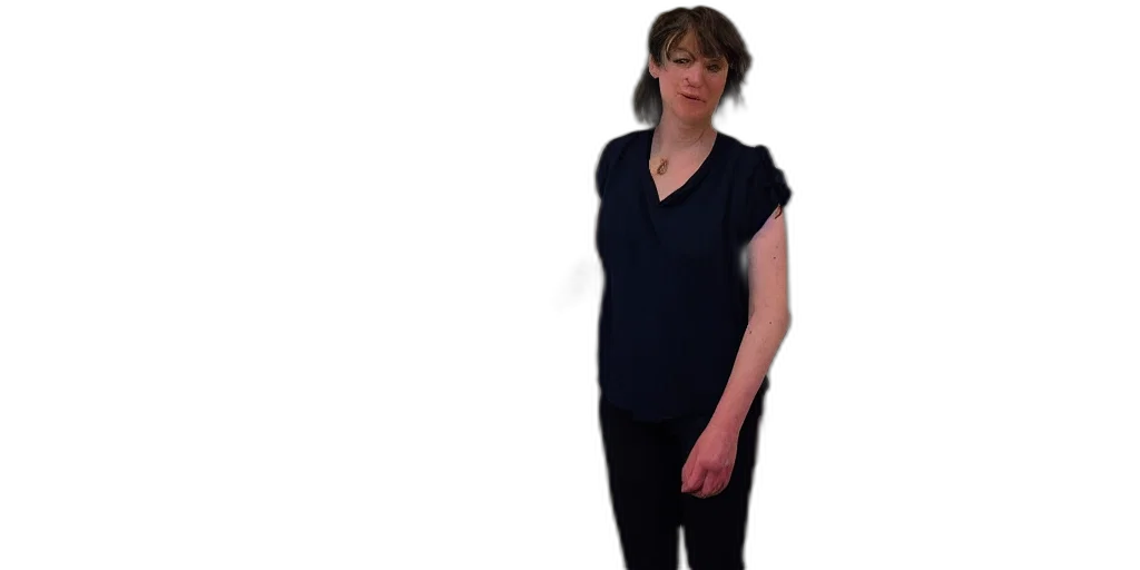 dress, staff, jacket, face transparent PNG cut-out