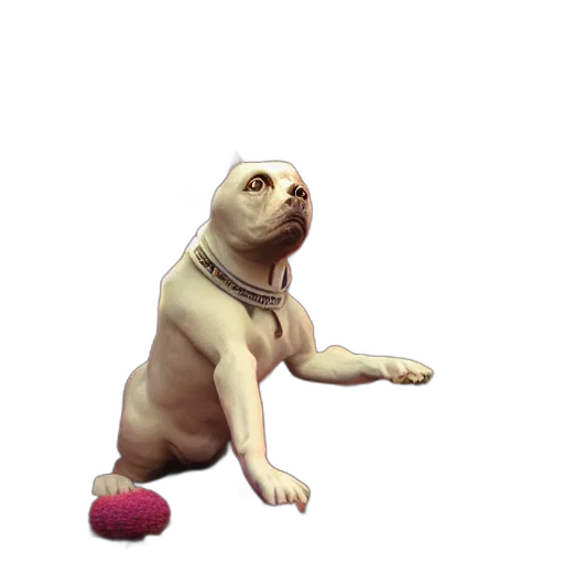 animal, creature, staff, 3d render transparent PNG cut-out