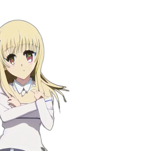 dress, staff, dragon, anime transparent PNG cut-out