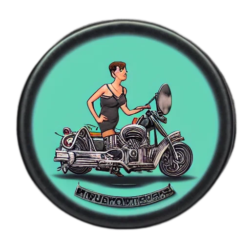 cartoon, 3d render, wurlitzer, hurley transparent PNG cut-out