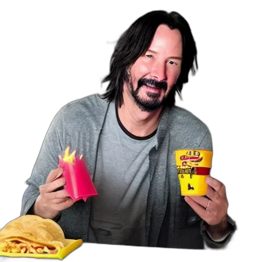food, animal, creature, robot, vaporwave, photorealistic, 3d render, concept art transparent PNG cut-out