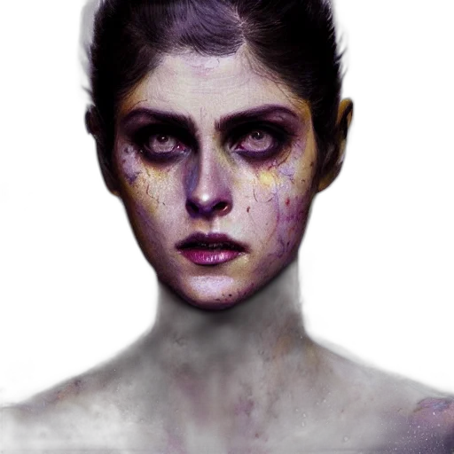 face, mask, creature, concept art, photorealistic, fantasy art, pixel art, dark transparent PNG cut-out
