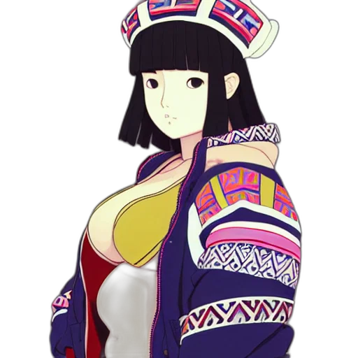 dress, staff, hat, jacket transparent PNG cut-out