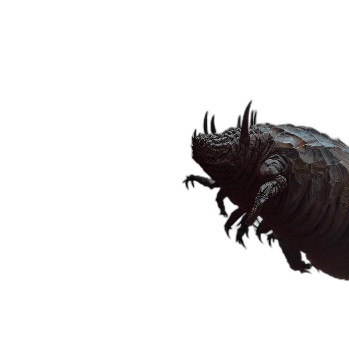 creature, dragon, hair, animal transparent PNG cut-out