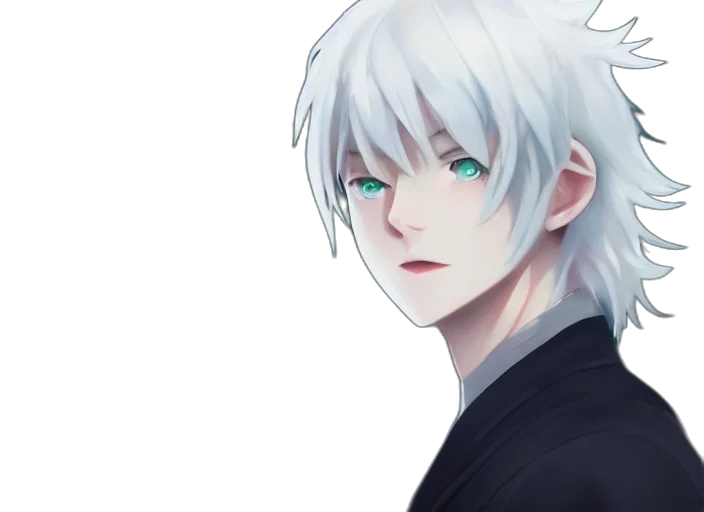 face, staff, creature, robot transparent PNG cut-out