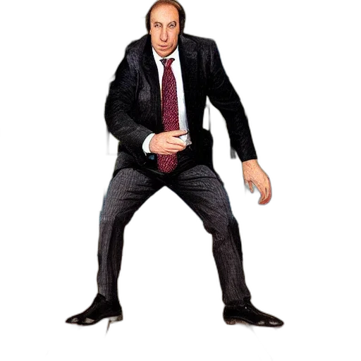 jacket, animal, creature, staff, 3d render, photorealistic, concept art, saul transparent PNG cut-out