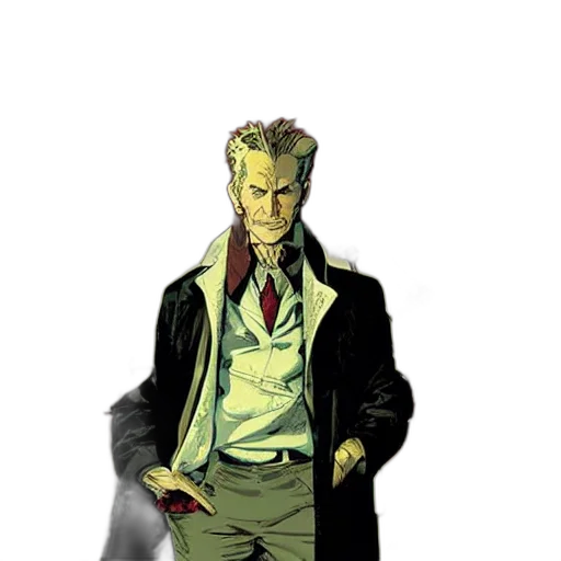 jacket, comic book art, concept art, cartoon transparent PNG cut-out