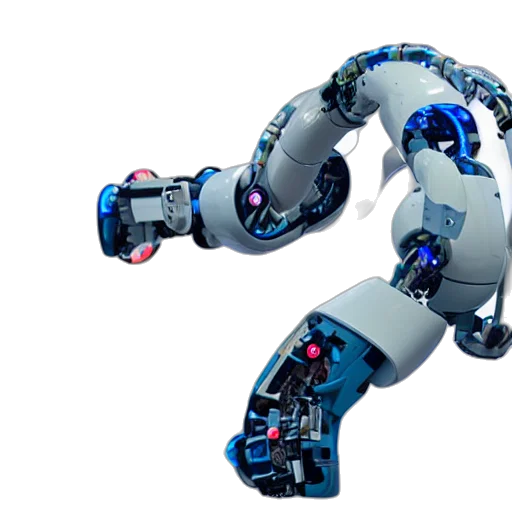 robot, 3d render, cyberpunk, concept art, robotic, arm, operating, patient transparent PNG cut-out
