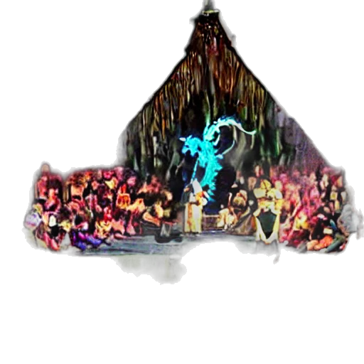 staff, crown, hat, umbrella transparent PNG cut-out
