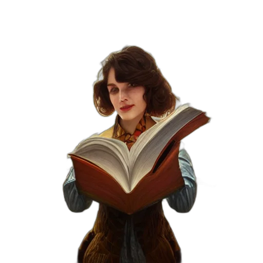 staff, jacket, face, hat, fantasy art, photorealistic, concept art, oil painting transparent PNG cut-out