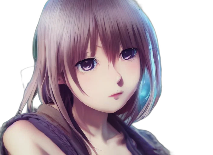 face, hair, robot, mask transparent PNG cut-out