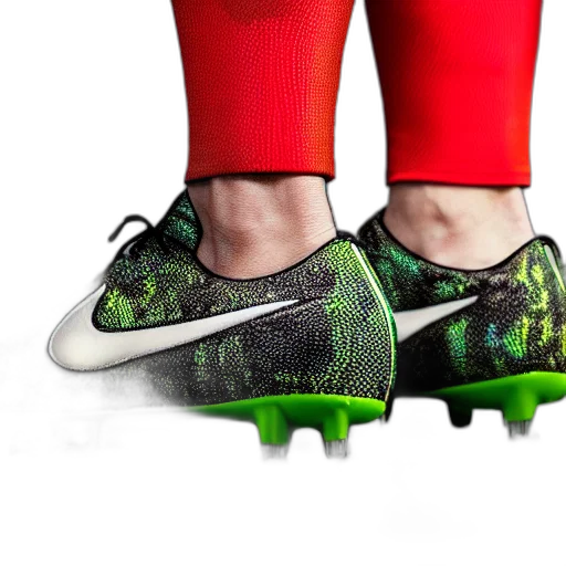 shoes, photorealistic, nike, soccer transparent PNG cut-out