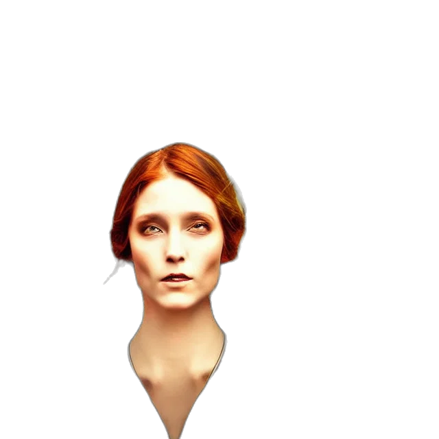 face, dress, mask, crown, photorealistic, 3d render, concept art, pixel art transparent PNG cut-out