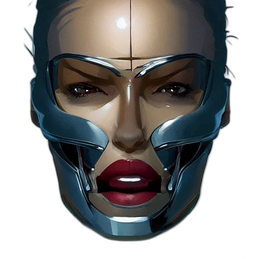 mask, face, robot, jewelry transparent PNG cut-out