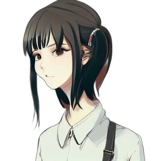 staff, face, hair, hat transparent PNG cut-out