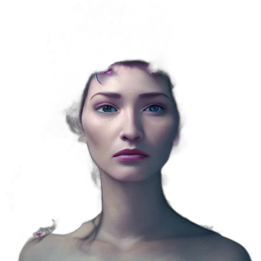 face, crown, robot, mask, photorealistic, concept art, fantasy art, 3d render transparent PNG cut-out