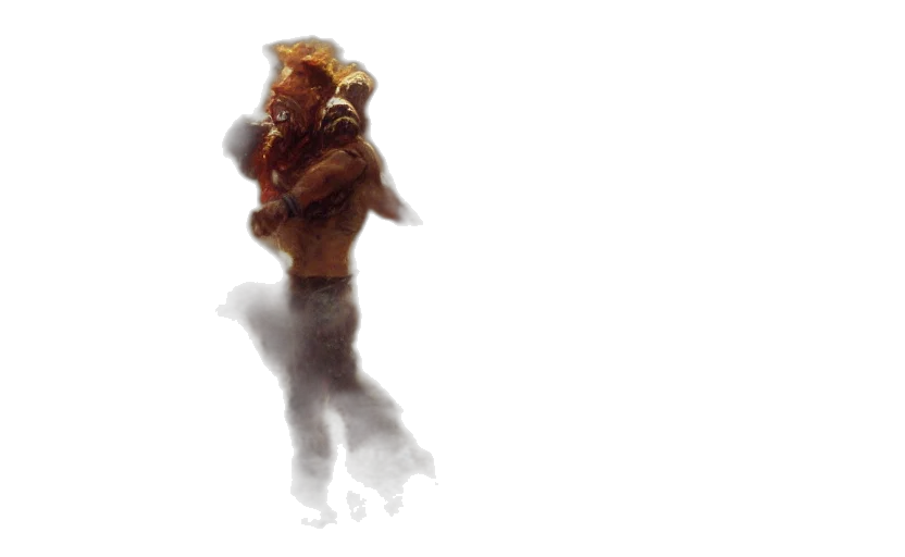 creature, mask, robot, staff transparent PNG cut-out