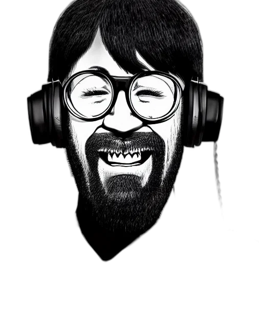face, mask, cartoon, pencil sketch transparent PNG cut-out
