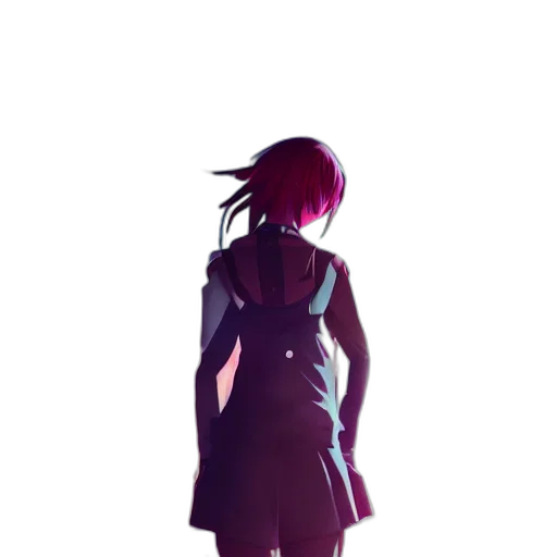 dress, jacket, staff, weapon, concept art, pixel art, anime, 3d render transparent PNG cut-out