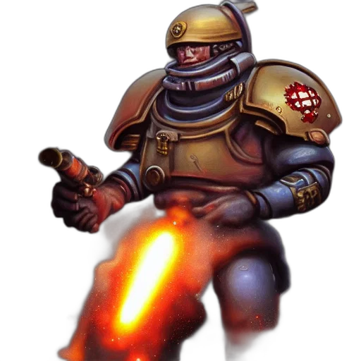 robot, staff, weapon, concept art transparent PNG cut-out
