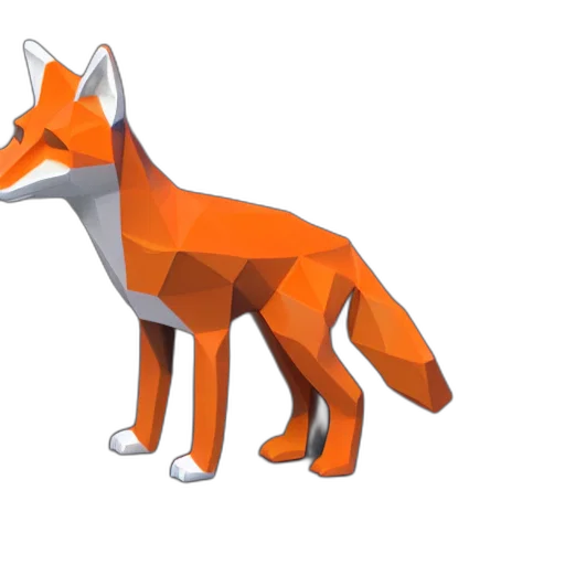 animal, creature, staff, 3d render, concept art, pixel art, fantasy art, low transparent PNG cut-out